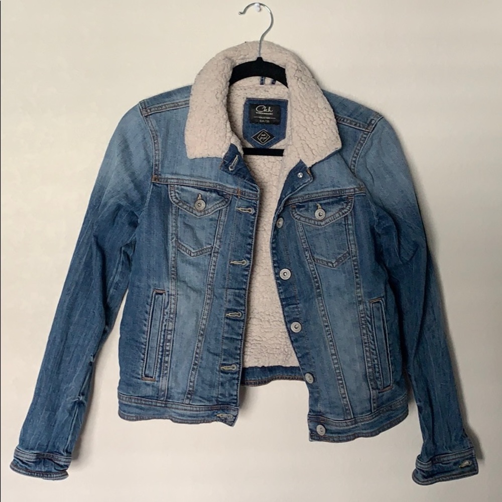 Sherpa Lined Denim Jacket